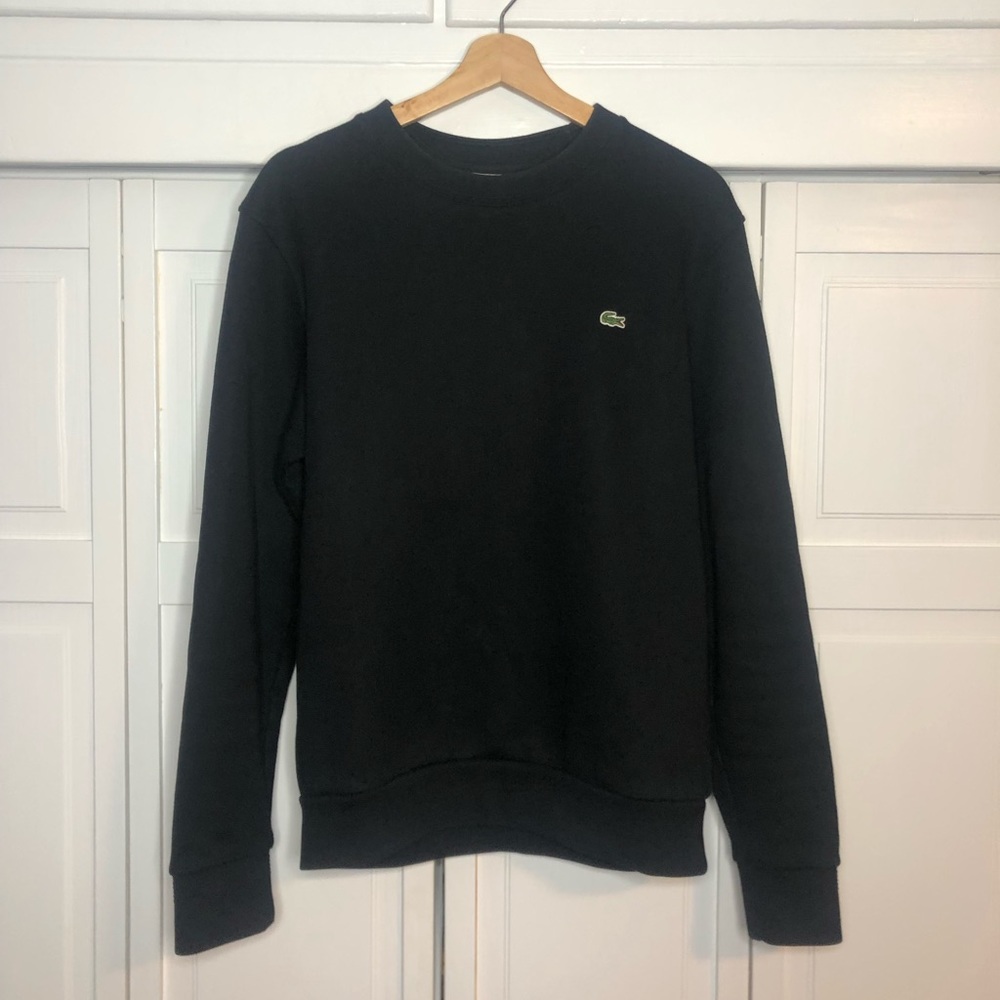 Lacoste jumper sweatshirt medium black